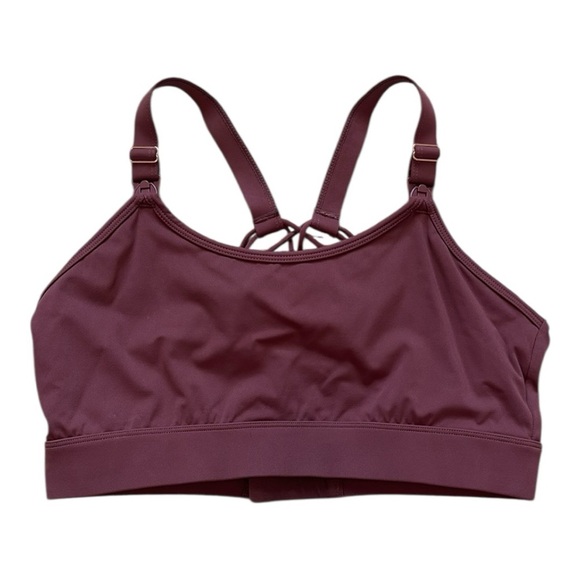 Love & Fit Other - Everyday Support Sports Bra in Deep Plum